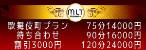3000円割引の人妻デリヘルの歌舞伎町プラン